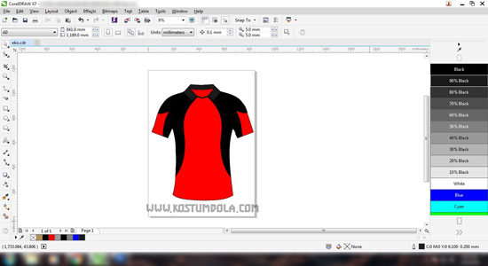 Software Desain Baju Bola Keren